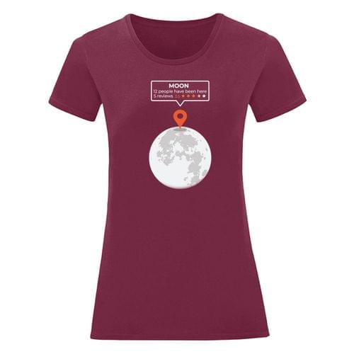 Дамска тениска &amp;quot;Location The Moon&amp;quot; - 1