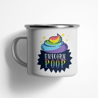 Емайлирано канче "Unicorn poop" - small - 0