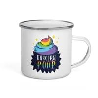 Емайлирано канче "Unicorn poop" - small - 3