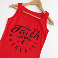 Мъжки потник "Faith Can Move Mountains" - small - 2