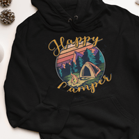 Дамска худи рокля "Happy Camper" - small - 0 Дамска худи рокля "Happy Camper" - small - 0