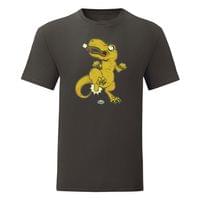 Мъжка тениска "T-Rex и лего" - small - 2