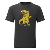 Мъжка тениска "T-Rex и лего" - small - 3