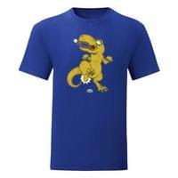 Мъжка тениска "T-Rex и лего" - small - 7