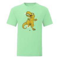 Мъжка тениска "T-Rex и лего" - small - 10
