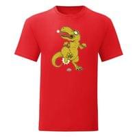 Мъжка тениска "T-Rex и лего" - small - 11