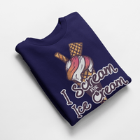 Ватирана блуза "Scream Ice Cream" - small - 7