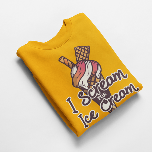 Ватирана блуза &amp;quot;Scream Ice Cream&amp;quot; - 1
