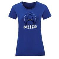 Тениска "The Real Killer" (дамска) - small - 1