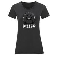 Тениска "The Real Killer" (дамска) - small - 15