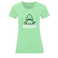 Тениска "The Real Killer" (дамска) - small - 4