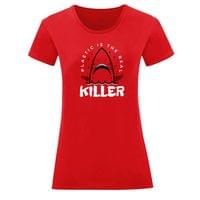 Тениска "The Real Killer" (дамска) - small - 7