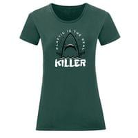 Тениска "The Real Killer" (дамска) - small - 10