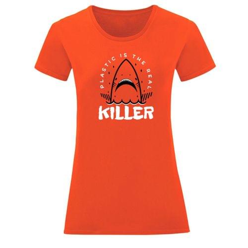 Тениска &amp;quot;The Real Killer&amp;quot; (дамска) - 1