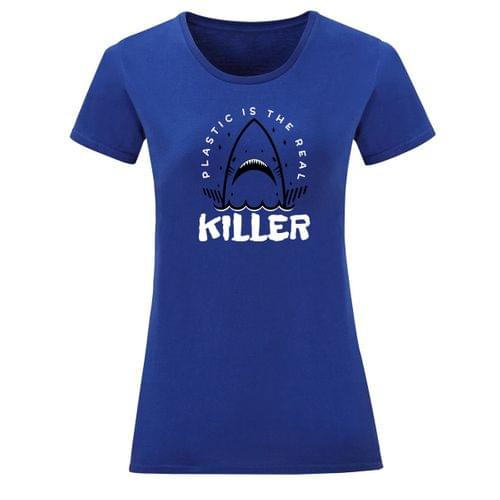 Тениска "The Real Killer" (дамска) - 2