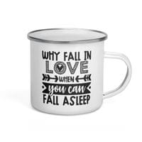 Емайлирано канче "Fall Asleep" - small - 3