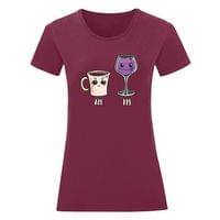 Дамска тениска "Coffee and Wine" - small - 12