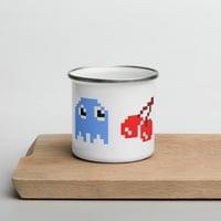 Емайлирано канче "Pac-Man" - small - 4