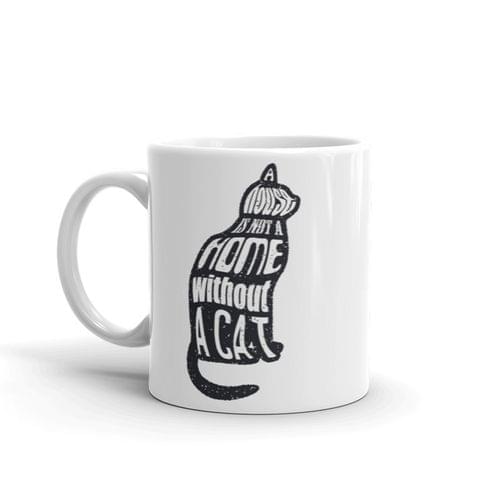 Чаша &amp;quot;A Home Without A Cat&amp;quot; - 1