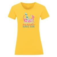Дамска тениска "Girls Wanna Sun" - small - 6