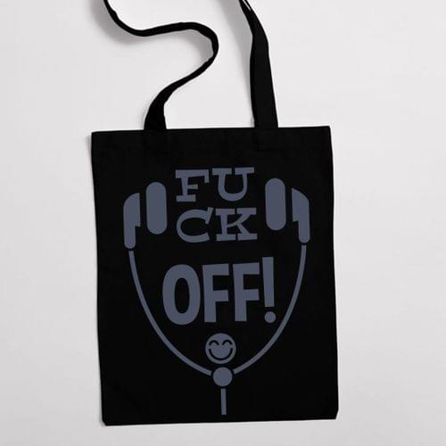 Еко чанта &amp;quot;Fuck Off&amp;quot; - 1