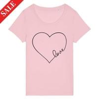 Дамска тениска "Endless Love" (Светло розово XL) - small - 1