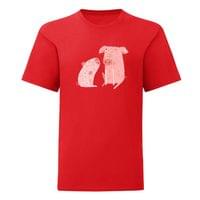 Тениска "Двете прасенца" (детска) - small - 7