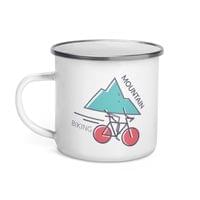 Емайлирано канче "Mountain Biking" - small - 2
