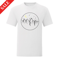 Мъжка тениска "Планини" (Зелено) - small - 0