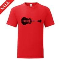 Мъжка тениска &amp;quot;Guitar Nature Style&amp;quot; (Червено)
