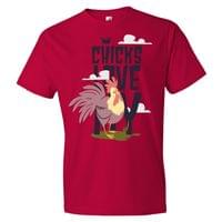 Мъжка тениска "Chicks Love" - small - 3