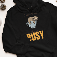 Дамска худи рокля "BUSY" - small - 0