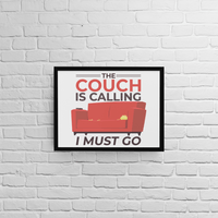 Постер с рамка "Couch Is Calling" - small - 0