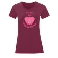 Тениска "Irrelephant" (дамска) - small - 4