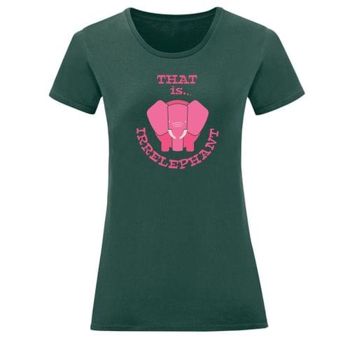Тениска &amp;quot;Irrelephant&amp;quot; (дамска) - 1