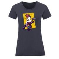 Тениска "Unicorn Biker" (дамска) - small - 0