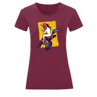 Тениска "Unicorn Biker" (дамска) - small - 5