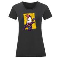 Тениска "Unicorn Biker" (дамска) - small - 8