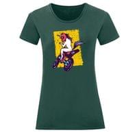 Тениска "Unicorn Biker" (дамска) - small - 10