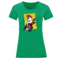 Тениска "Unicorn Biker" (дамска) - small - 13