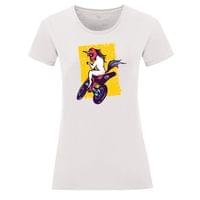 Тениска "Unicorn Biker" (дамска) - small - 15