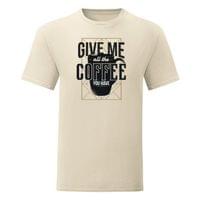 Тениска "Give Me Coffee" (мъжка) - small - 1