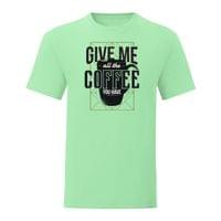 Тениска "Give Me Coffee" (мъжка) - small - 8