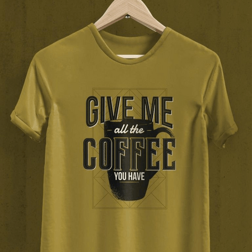Мъжка тениска &amp;quot;Give Me Coffee&amp;quot; - 1