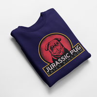 Ватирана блуза "Jurassic Pug" - small - 2