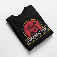 Ватирана блуза "Jurassic Pug" - small - 3