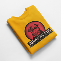 Ватирана блуза "Jurassic Pug" - small - 4