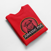 Ватирана блуза "Jurassic Pug" - small - 5