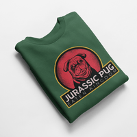 Ватирана блуза "Jurassic Pug" - small - 6