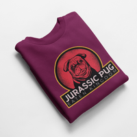 Ватирана блуза "Jurassic Pug" - small - 7